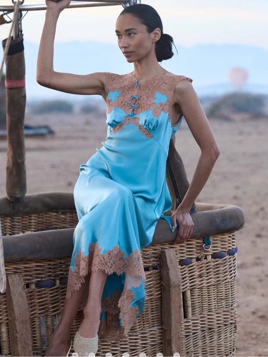 Doen Dresses & Skirts - DOEN -Deep Aquamarine- Marcelle Dress S